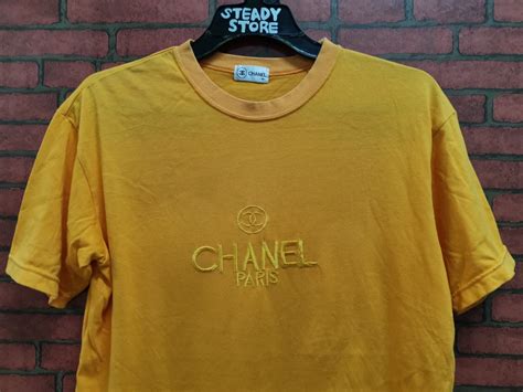 chanel logo t shirt ebay